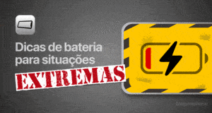 poupar a bateria do iPhone em situações extremas